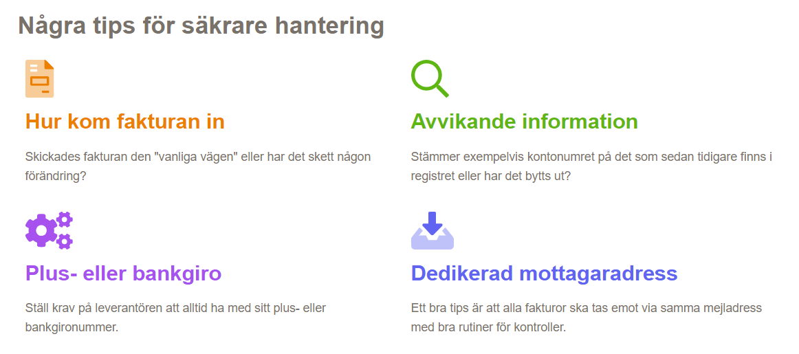 Någratipsförsäkrarehantering